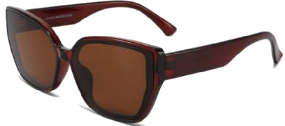 Poolside — oversized soft cat-eye in tortoise